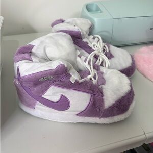 Plush Sneaker-Style Slipper Boots | Cozy High-Top House Shoes | NEW